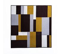 B&B Door Matt Indoor Washable Heavy Duty Low Pile Entrance Rug For Front Door Mats Inside Large Barrier Mats Entryway Patio Door Matt Kilas Brown Beige| 60 Cm X 110 Cm