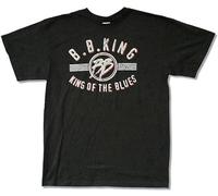 B.B. King King 12 Tour Mens T-Shirt Printed Graphic Top Unisex Black Tee XXL