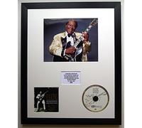 B.B KING/PHOTO & CD DISPLAY LTD. EDITION OF THE ALBUM HIS DEFINITIVE GREATEST HITS
