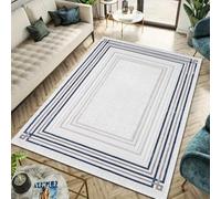 B&B Oblong Rugs - Super Soft Beautiful Pattern Distressed Washable Area Rug for Bedroom Living Room Dining Room Tv Lounge Kitchen Carpet (120 x 170 cm, Des3)