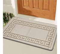 B&B Outside Door Mats - Heavy Duty Waterproof & Washable Non Slip Anti Fatigue Chair Mat Soft Floor Underlay Carpet Matting (50 x 80 cm, Beige 59)