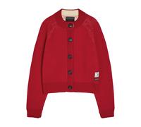 B.B. Wallace Sherman Wool and Cashmere-blend Cardigan - Red - XS (UK6 / XS)