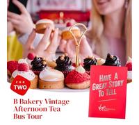 B Bakery Afternoon Tea on a London Bus for Two, Vintage Bus Tour