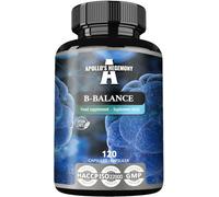 B-Balance 120 Vegan Capsules - Vitamin B Complex Contains Vitamins B1, B2, B6, B12, Folate and More - 4 Months Supply - Supports Overall Health - by Apollo's Hegemony