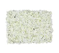 B Baosity 2x 24x16'' Artificial Silk Flowers Wall Panel 3D Backdrop Photography Background for Wedding, Decor, Bridal Shower