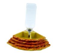 B Baosity Automatic Water Dispenser for Reptiles, Suitable for Chameleons, Brown