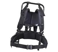 B Baosity Backpack Structure with Adaptable Aluminum Frame, Adjustable Chest Strap And Breathable Back Panel Suitable for, Black