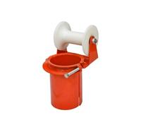 B Baosity Cable Guide Wheel Entry Pulley Cable Pulley Wire Laying Pulley Central Axle Design for Secure Cable Placement Suitable for Electricians Utility Work Sites, 120MM