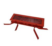 B Baosity Empty, Fillable Letter-Size Cardboard Gift Box - Versatile for Flowers And Sophisticated Design - Suitable for Graduation, red