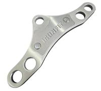 B Baosity Fitness Conversion Plate Cable Adapter Multi Hole Connector Training Attachment Stainless Steel suitable for gym strength stations athlete fitness enthusiasts, 304 Stainless Steel