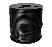 B Baosity Floor Rod Multipurpose Soldering Sticks Vinyl Flooring Rod Multifunctional Floor Glue Reel PVC Round Rod Waterproof Dustproof, Black