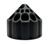 B Baosity Hairdressing Tool Organizer Desktop Storage Box Rotating Multifunctional Heavy Duty Holder for Salon, Black