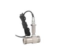 B Baosity Liquid Meter Digital Impeller Meter Rotary Meter Pipeline Meter With 304 Stainless Steel Body And Clear Screen Delivering Consistent Suitable For, DN25
