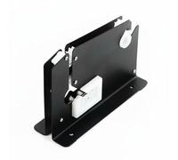 B Baosity Manual Sealing Machine Sealer Food Packaging Equipment Iron Construction Built-in Cutter Suitable for Supermarket Bakery Fruit Store Gift Giving, Black