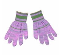 B Baosity Nylon Work Gloves Shielded Knitted Ergonomic Anti-Slip Lightweight Comfortable Breathable Suitable for gardening factory assembly lines labor protection, Pink