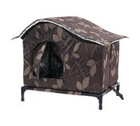 B Baosity Outdoor Doghouse for Stray Cats, Premium Quality Shelter for Stray Cats with Windproof Oxford And, 40cmx32cmx32cm