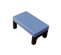 B Baosity Toilet Stool Footstool Footrest Aid Bowel Movement with 35 Degree Squat Support Thickened Anti Slip Pads Stable PP Material Detachable Space Saving Suitable for Compact use, Blue-Black