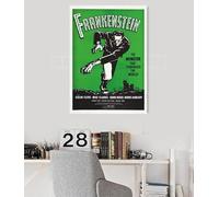 B BASKET! Frankenstein Canvas Picture 70 x 50 cm High Resolution Print Gallery Finish Picture Vintage Pictures Bedroom Pictures Films