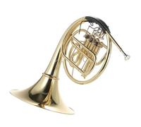 B/Bb Flat 3 Key Brass Gold Lacquer Single-Row Split French Horn Wind Instrument French Horn kit
