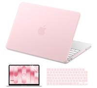 B BELK Case for MacBook Neo 13 inch 2026 Model A3404, Baby Pink | Matte Hard Shell, 2 Keyboard Covers, Screen Protector, Slim Fit, Scratch-Resistant