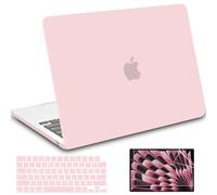 B BELK Compatible for MacBook Air 15 inch Case 2025 2024 2023 M4 M3 M2 Model A3241 A3114 A2941, Protective Sturdy Hard Shell for Mac Air 15" + Keyboard Cover & Screen Protector, Light Pink