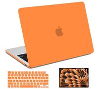 B BELK Compatible with MacBook Air 13 inch Case 2025 M4 M3 M2 (Model A3240/A3113/A2681), [100% Match Official Color] Laptop Hard Shell + Keyboard & Screen Cover for MacBook Air 13.6" - Cosmic Orange