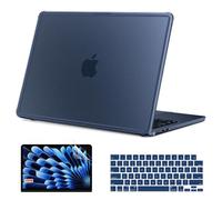 B BELK for MacBook Air 13 inch Case M5/M4/M3/M2 Official Midnight Clear