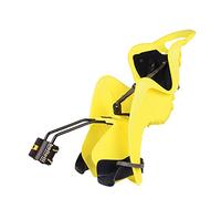 b bellelli Child Rear Bicycle Seat - MR FOX (up to 22 kg) Standard B-Fix For Cycle Frames (Yellow Hi Viz)