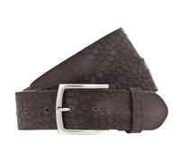 b.belt Bela Ledergürtel Stahlgrau