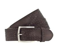b.belt Bela Ledergürtel Stahlgrau