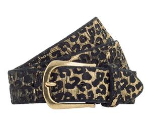 b.belt belt Cat Silver Belt W85 Black - Gold
