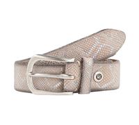 b.belt Belt leather 90 cm beige
