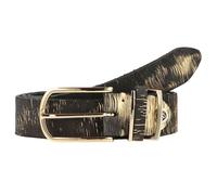 b.belt Belt leather 100 cm black