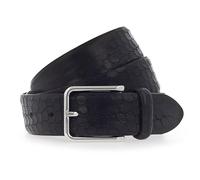 b.belt Belt leather 85 cm black