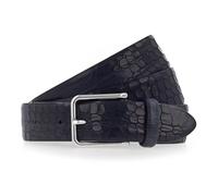 b.belt Belt leather 90 cm blue