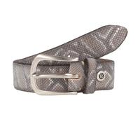 b.belt Belt leather 90 cm gray