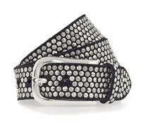 b.belt belt Zoe Silver Stud Belt W95 Black