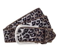 b.belt Cat Silver Belt W100 Anthracite - Silver, Anthracite - silver, W100
