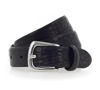 b.belt Charlisa belt leather 80 cm black