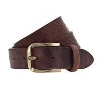 b.belt Gold Ledergürtel