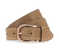 b.belt Studded belt Leather 90 cm brown
