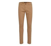 b BLEND BLEND BHNATAN men's chino trousers with stretch, size: W32/32, color: Sand Brown (75107)