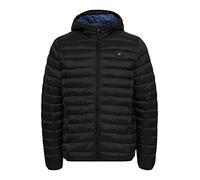 b BLEND Men's Bhromsey Hood Quilted Jacket, 194007_Black, XL