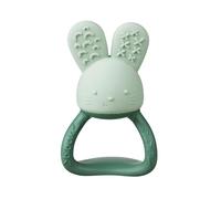b.box Chill + Fill Teether for Infants 3 Months+, Refillable Silicone Bunny Head and Ears, Soothing Cooling Relief with Ice or Cold Water, Soft Textured Massage, Dishwasher and Steriliser Safe
