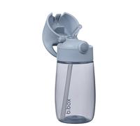 b.box Drink Bottle Jnr | Easy Grip Bottle and Leakproof Lid | Cool Modern Child Friendly Design, Freeflow Silicone Straw| 380ml