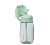 b.box Drink Bottle Jnr | Easy Grip Bottle and Leakproof Lid | Cool Modern Child Friendly Design, Freeflow Silicone Straw| 380ml
