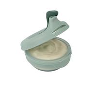 b.box Fill + Feed | Reusable Baby & Toddler Food Pouch | Silicone Pouch, Plastic Lid | Dishwasher & Microwave Safe | BPA Free | From 4m+ | 110ml/3.7