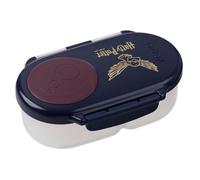 b.box Harry Potter Mini Lunch Box for Children with Compartments, Bento Box, 2 Leak-Proof Compartments, Lunch Box for Dishes and Snacks, Space for Whole Fruit, BPA-Free