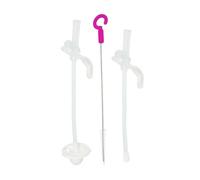 b.box hello kitty replacement straw and cleaner (dark pink) - pop star