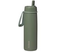 b.box Insulated Flip Top Drink Bottle, Triple Layer Stainless Steel, Keeps Drinks Cold up to 44 Hours, Leak-Proof Lid with Stainless Steel Straw, Ideal for Travel & Sports, BPA Free, 690ml